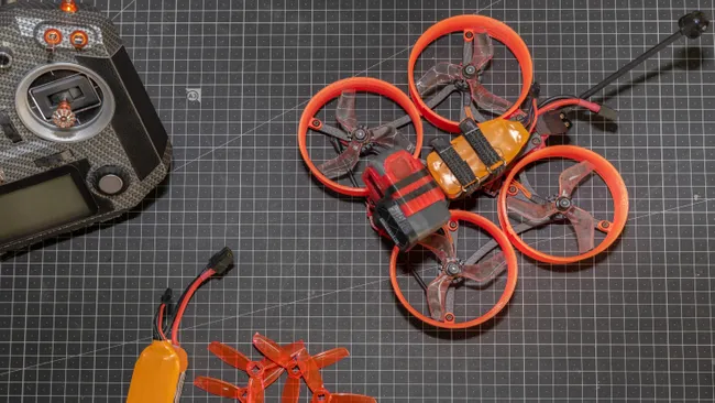 Hyperflux-powered FPV cinewhoop ready to fly